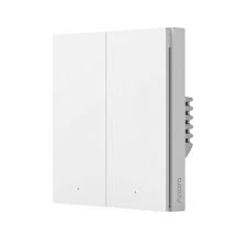 Անջատիչ՝ չեզոքով, 2 ստեղն, սպիտակ - Aqara Smart wall switch H1 ( with neutral, double rocker) WS-EUK04