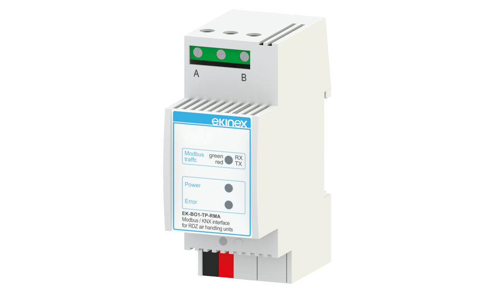 Ekinex Modbus / KNX interface for RDZ air handling units · Управление климатом